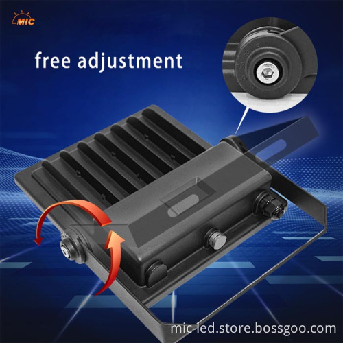 Rechargeable LED Floodlights for Stadium Illumination and Playground Lighting Parts